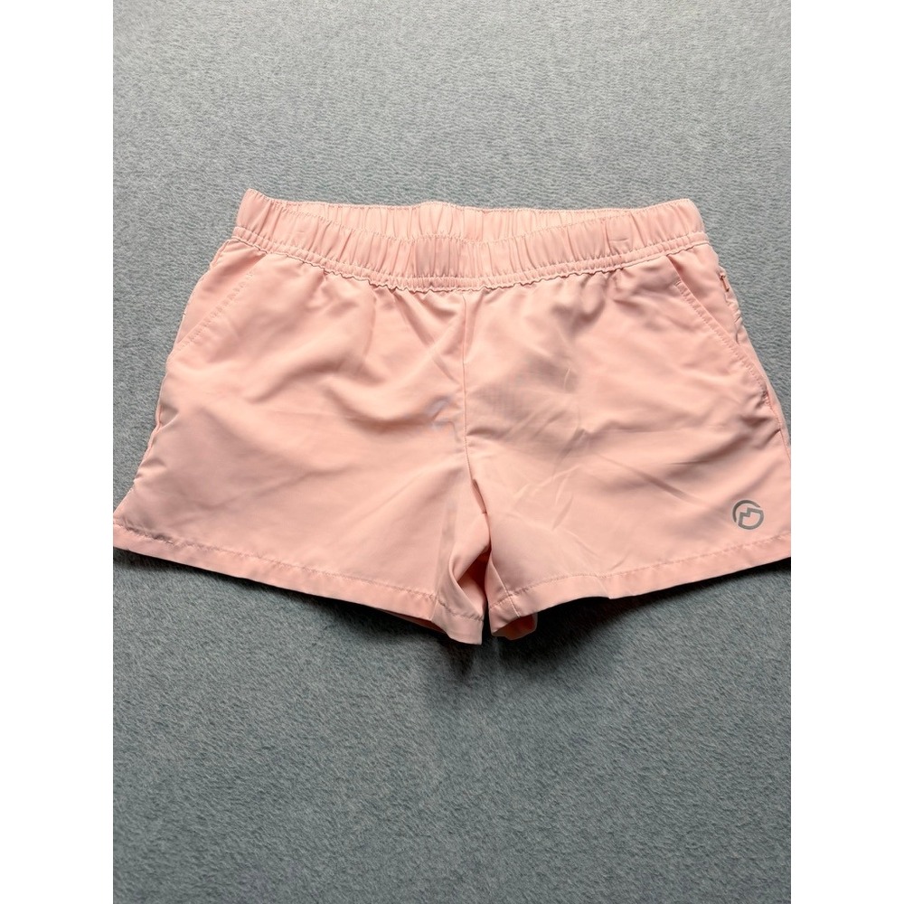 Free Country Womens Peach Pink Active Running Hiking Shorts Size L Large
